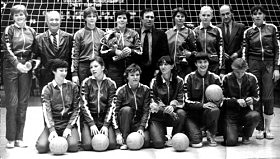 1983 рік. Одеський «Медін» — володар Кубка кубків. З головним призом — Любов Рудовська