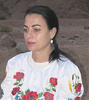 Ярослава Токарь известна в Дахабе своей благотворительной деятельностью