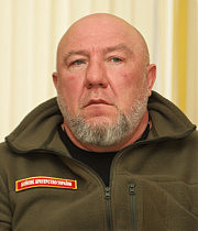 Командир Одеського братерського полку ВВЦО «ББУ» Сергій Загарій